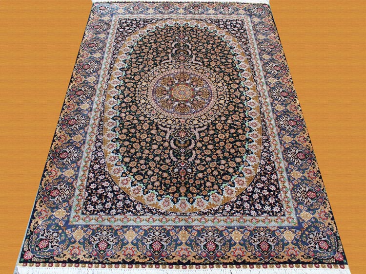 300lines silk carpet