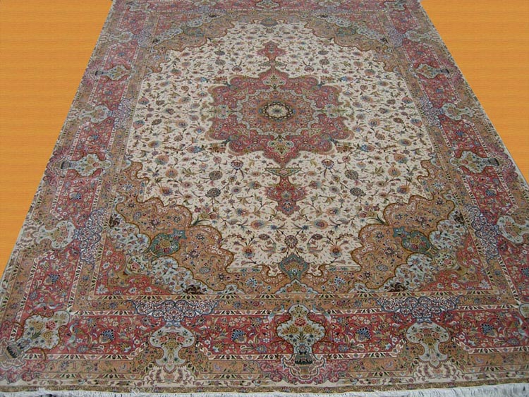 big size silk carpet