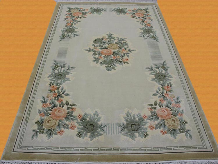 peony design chinese carpet