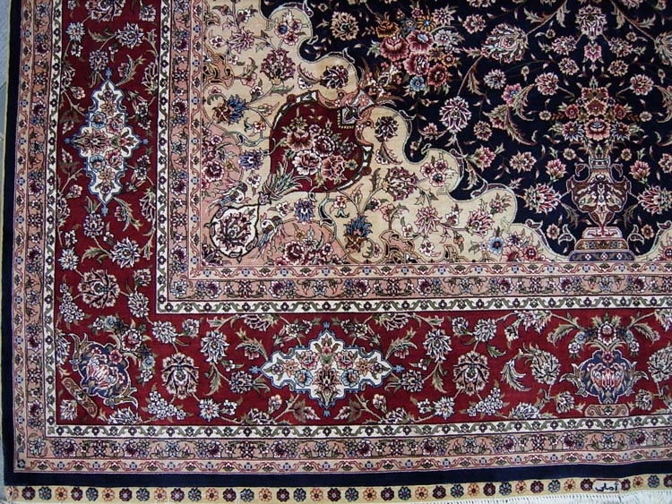 cchina silk carpet border picture