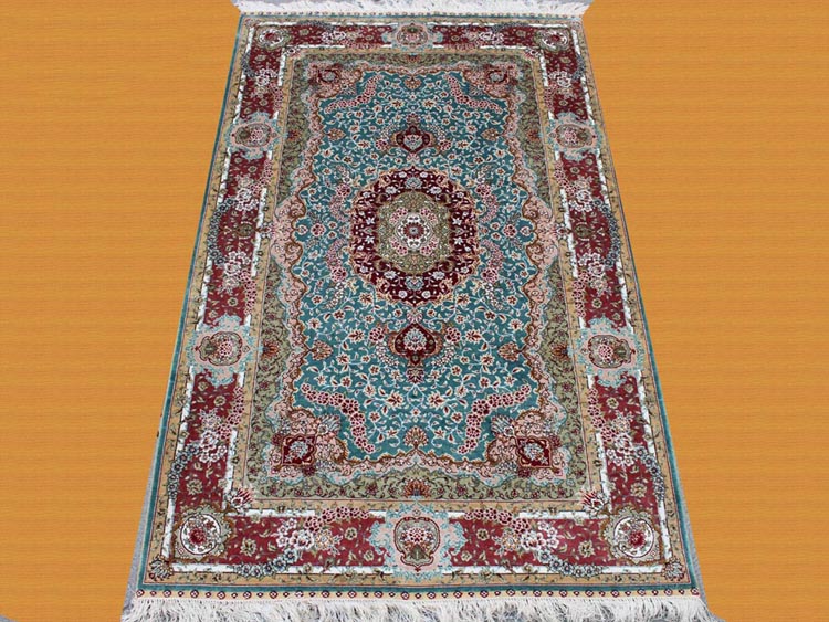 t3by5ft persian silk carpet
