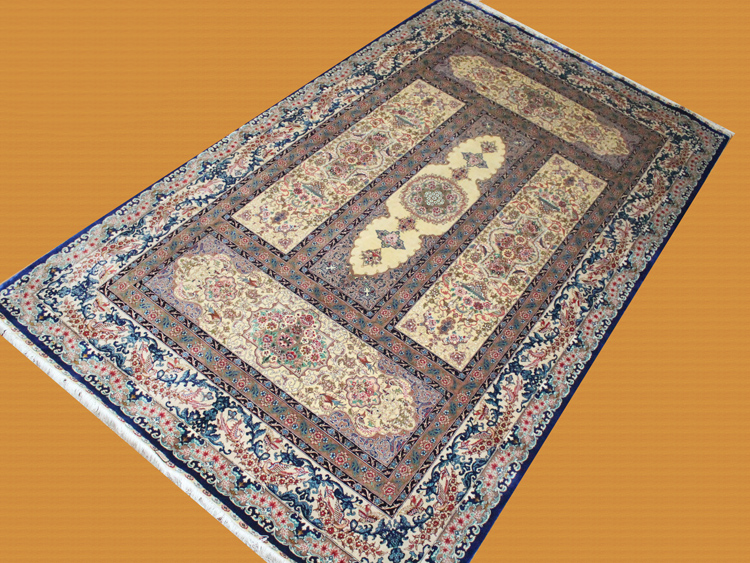 4x6ft persian silk carpet