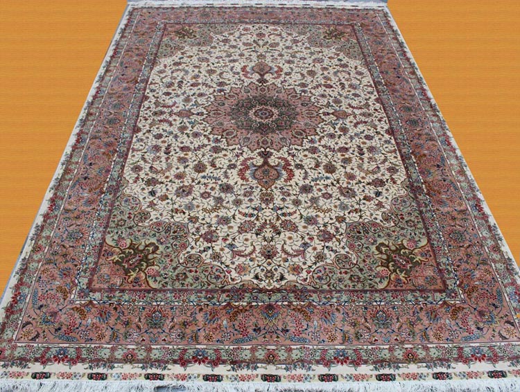 hand-made oriental carpet